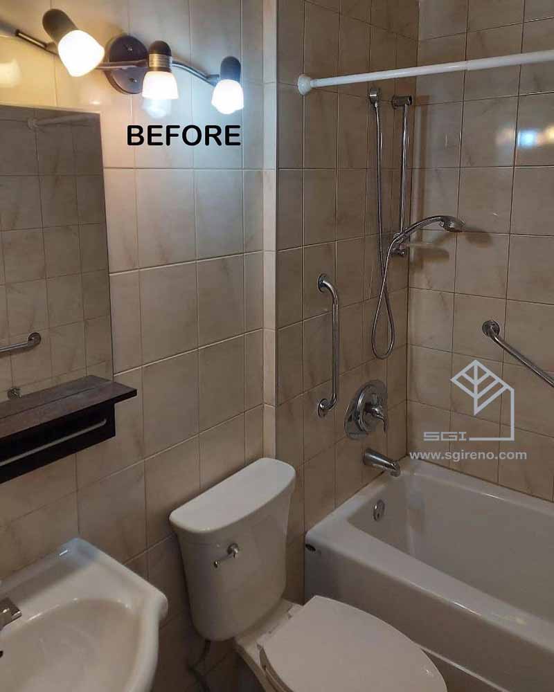 bathroom renovation before